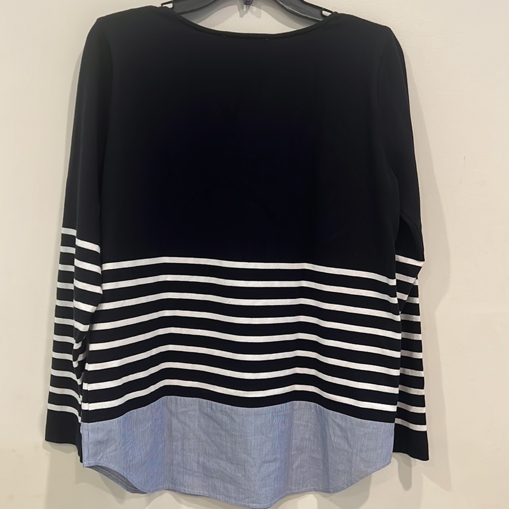 Elliott Lauren Too Navy and White Size S - Picture 5 of 7